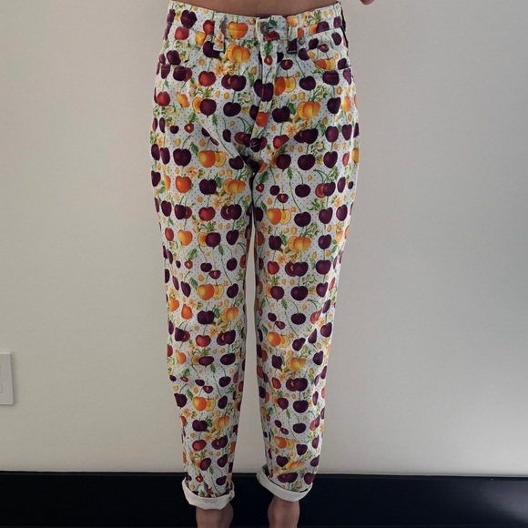 Vintage Versace Patterned Denim - Picture 4 of 8